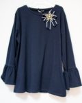T-shirt manica a tre quarti Sarabanda