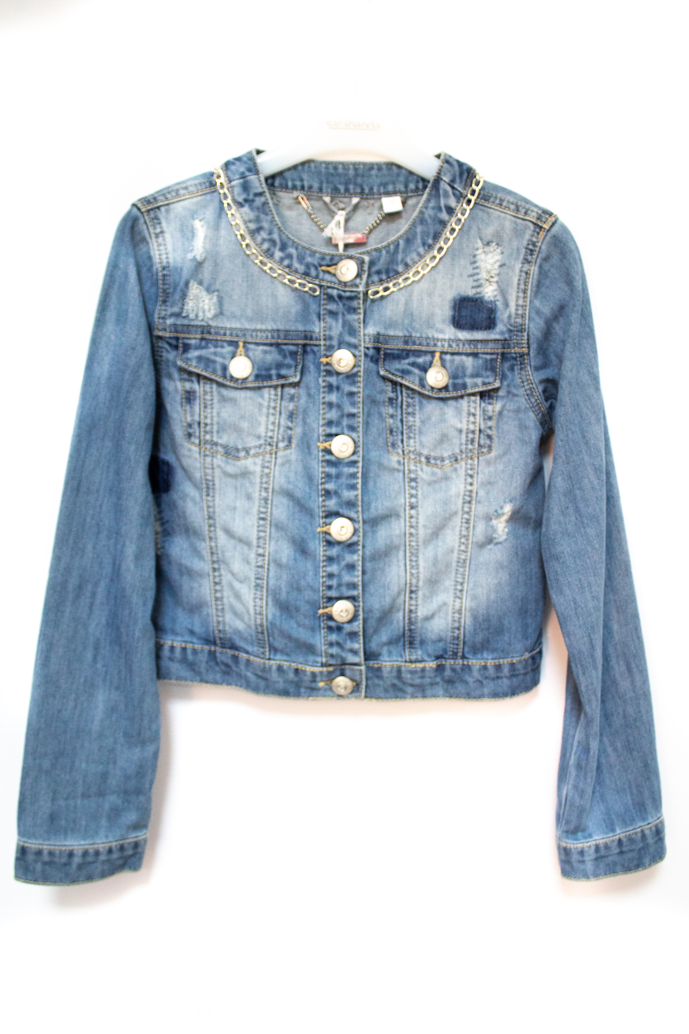 giubbotto di jeans bambina